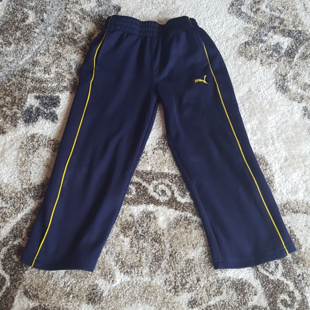 Boys puma workout pants